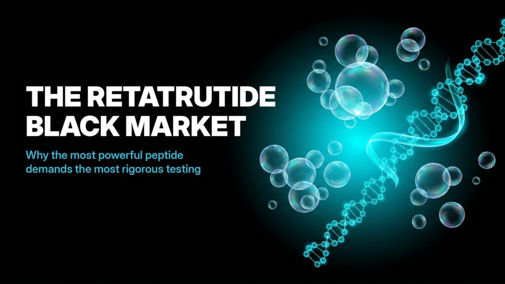 Retatrutide triple-agonist peptide analytical verification