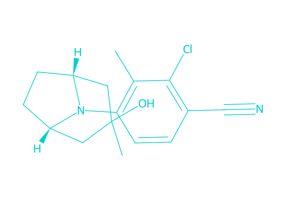 2D structure of acp-105 drawn in Vanguard Laboratory colors