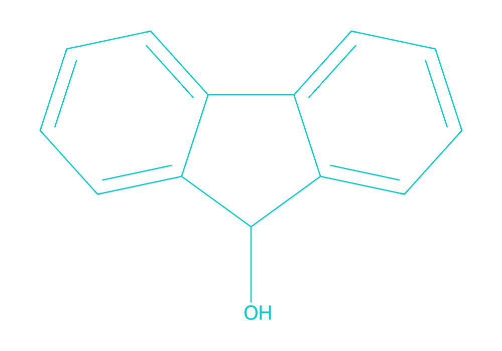 2D structure of hydrafinil drawn in Vanguard Laboratory colors