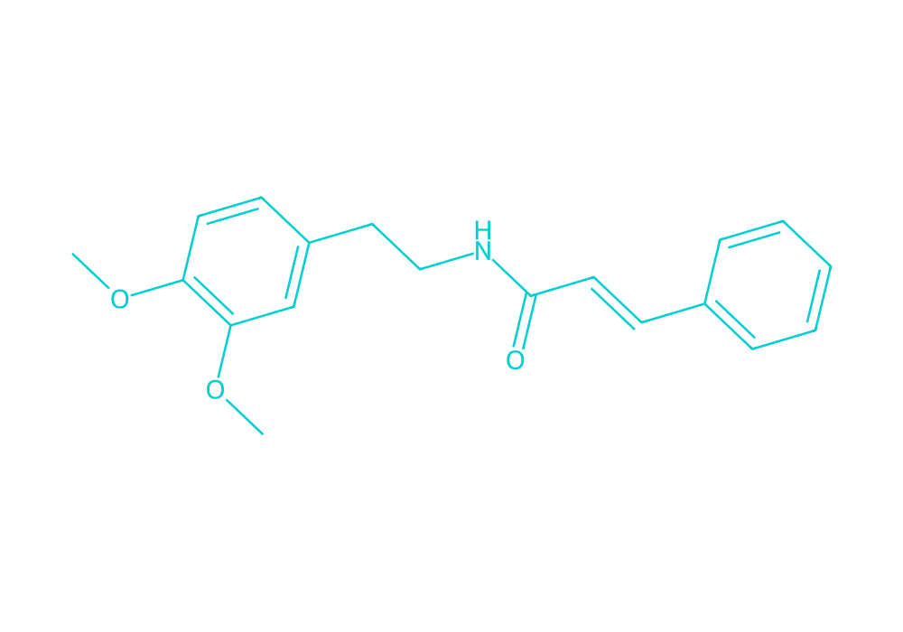 2D structure of lemairamin drawn in Vanguard Laboratory colors