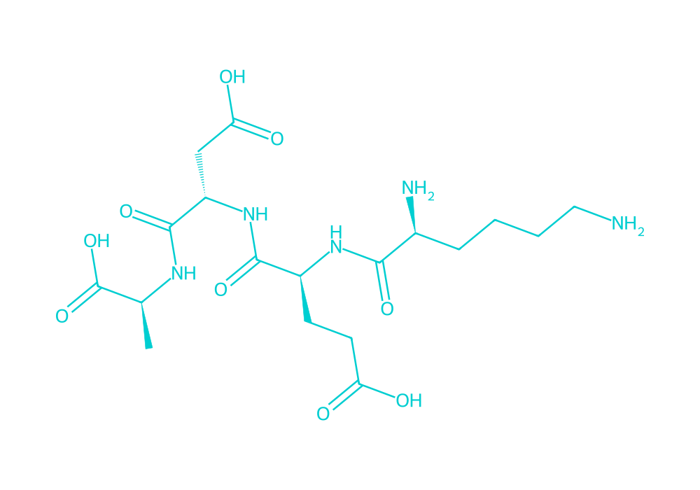 2D structure of livagen drawn in Vanguard Laboratory colors