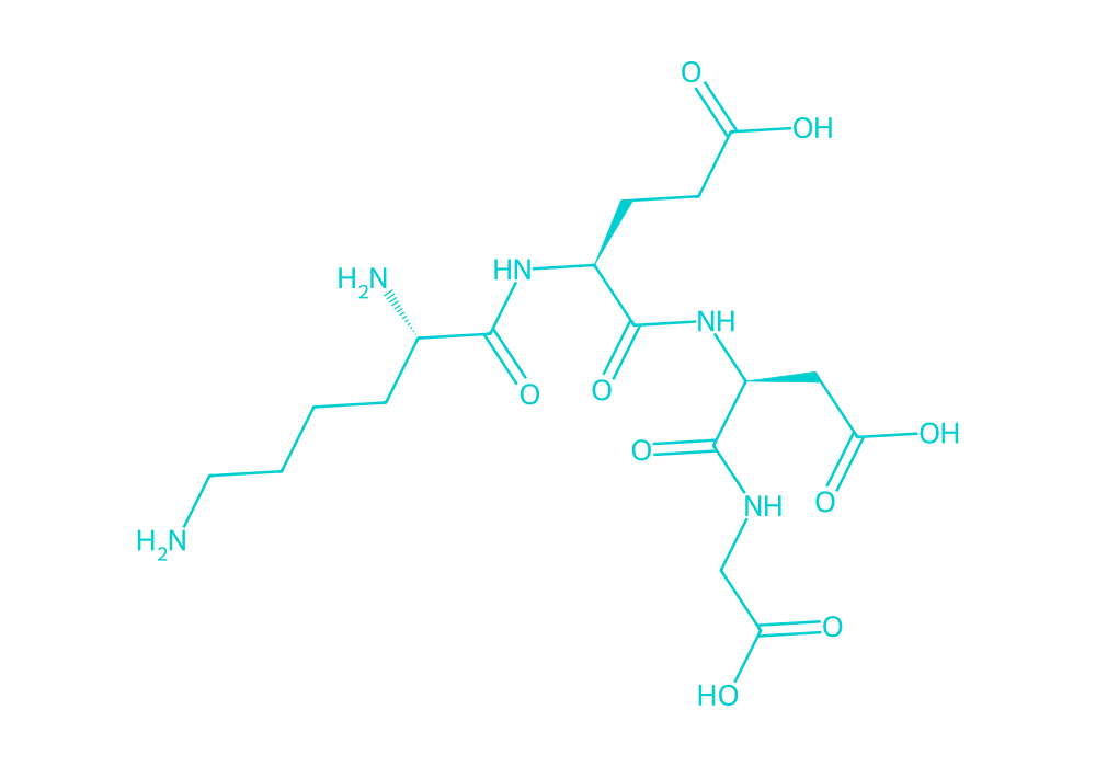 2D structure of testagen drawn in Vanguard Laboratory colors