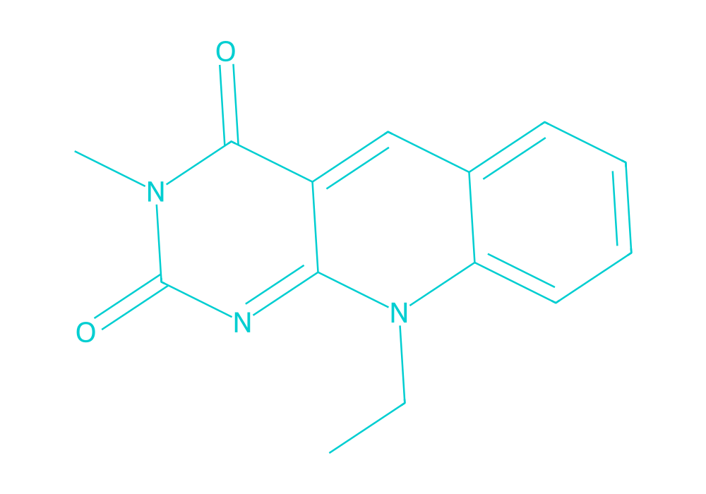 2D structure of tnd-1128 drawn in Vanguard Laboratory colors